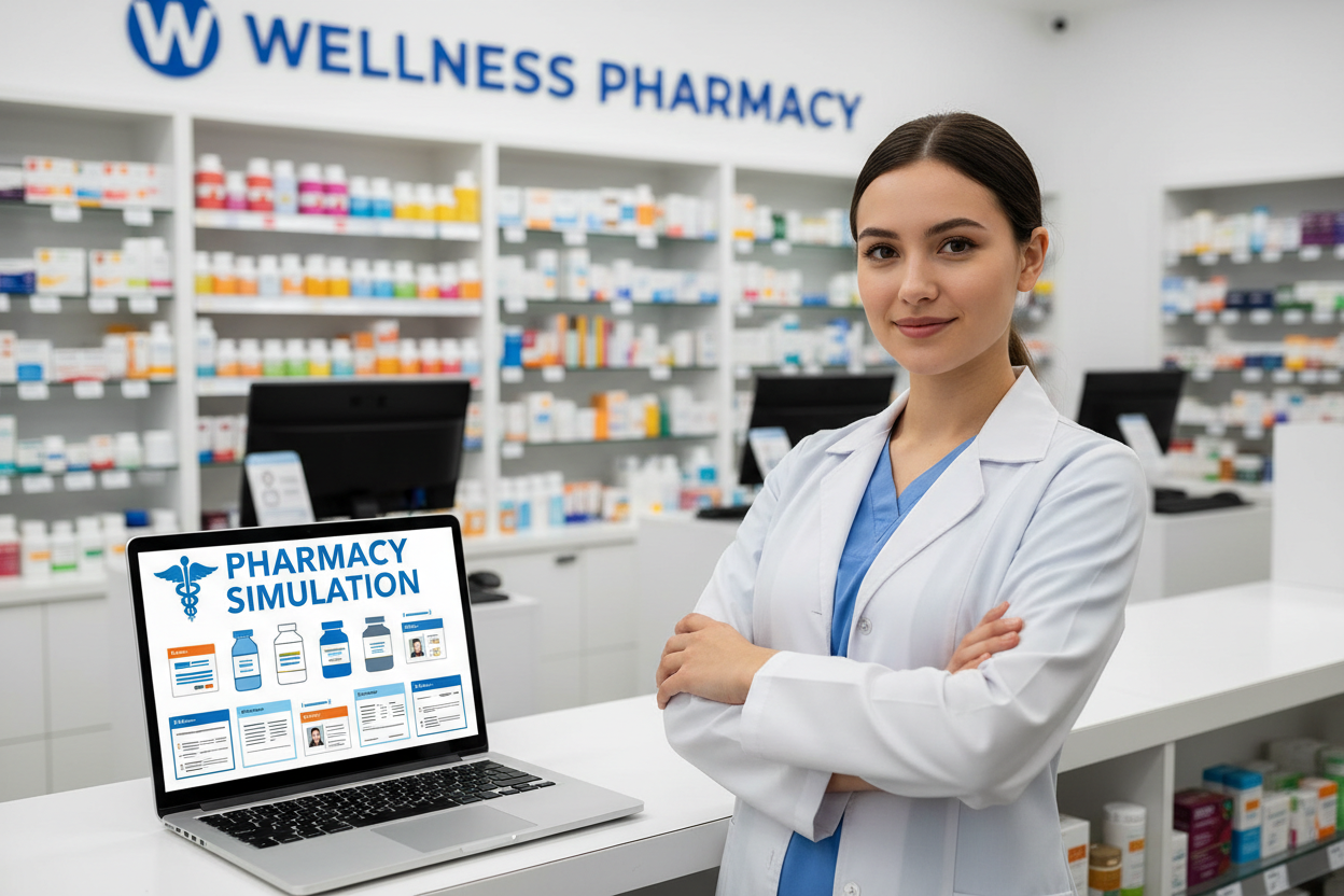 student pharmacy simulation
